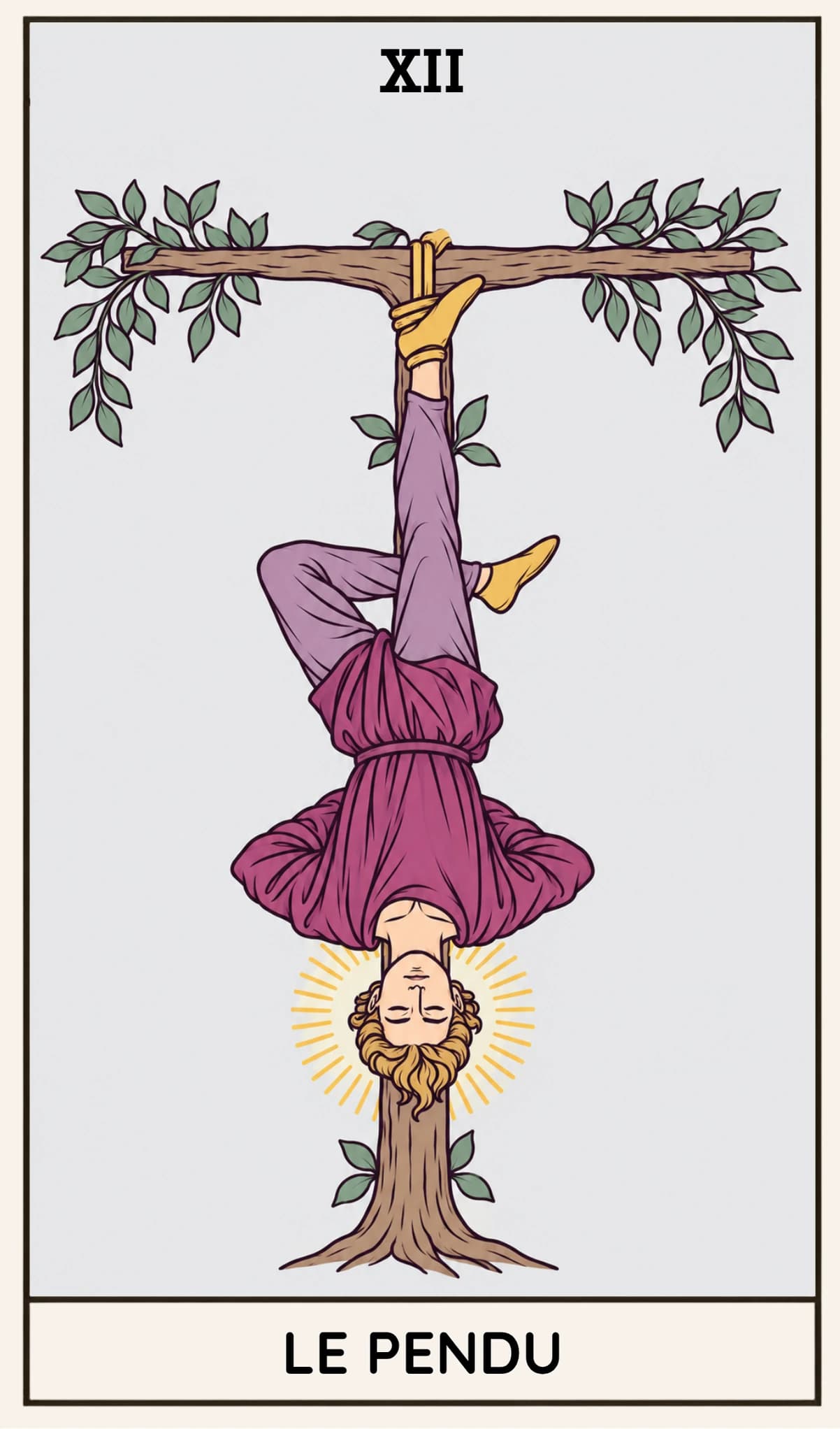Le Pendu, Tarot Rider-Waite-Smith