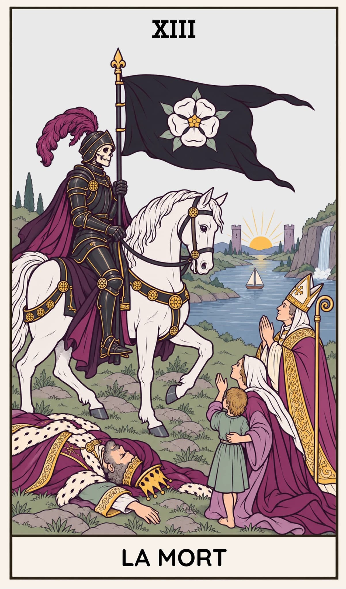 La Mort, Tarot Rider-Waite-Smith